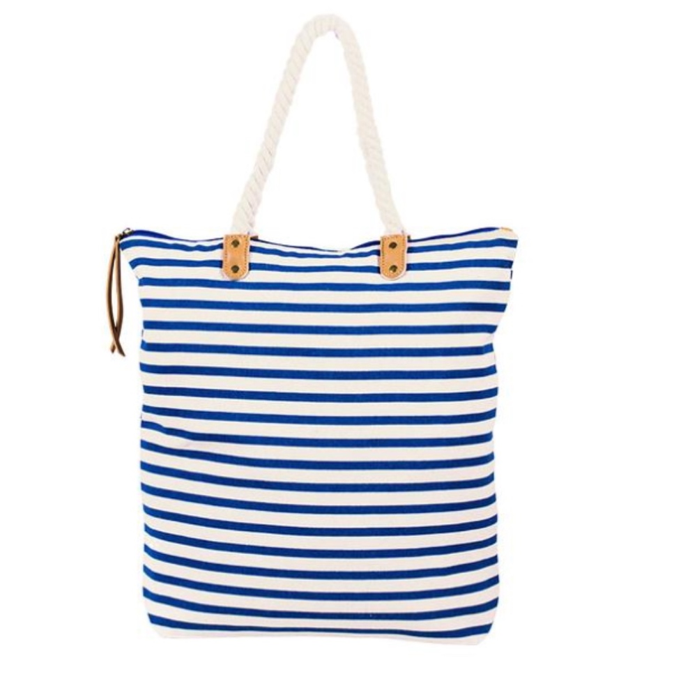 Summer & Rose Striped Tote